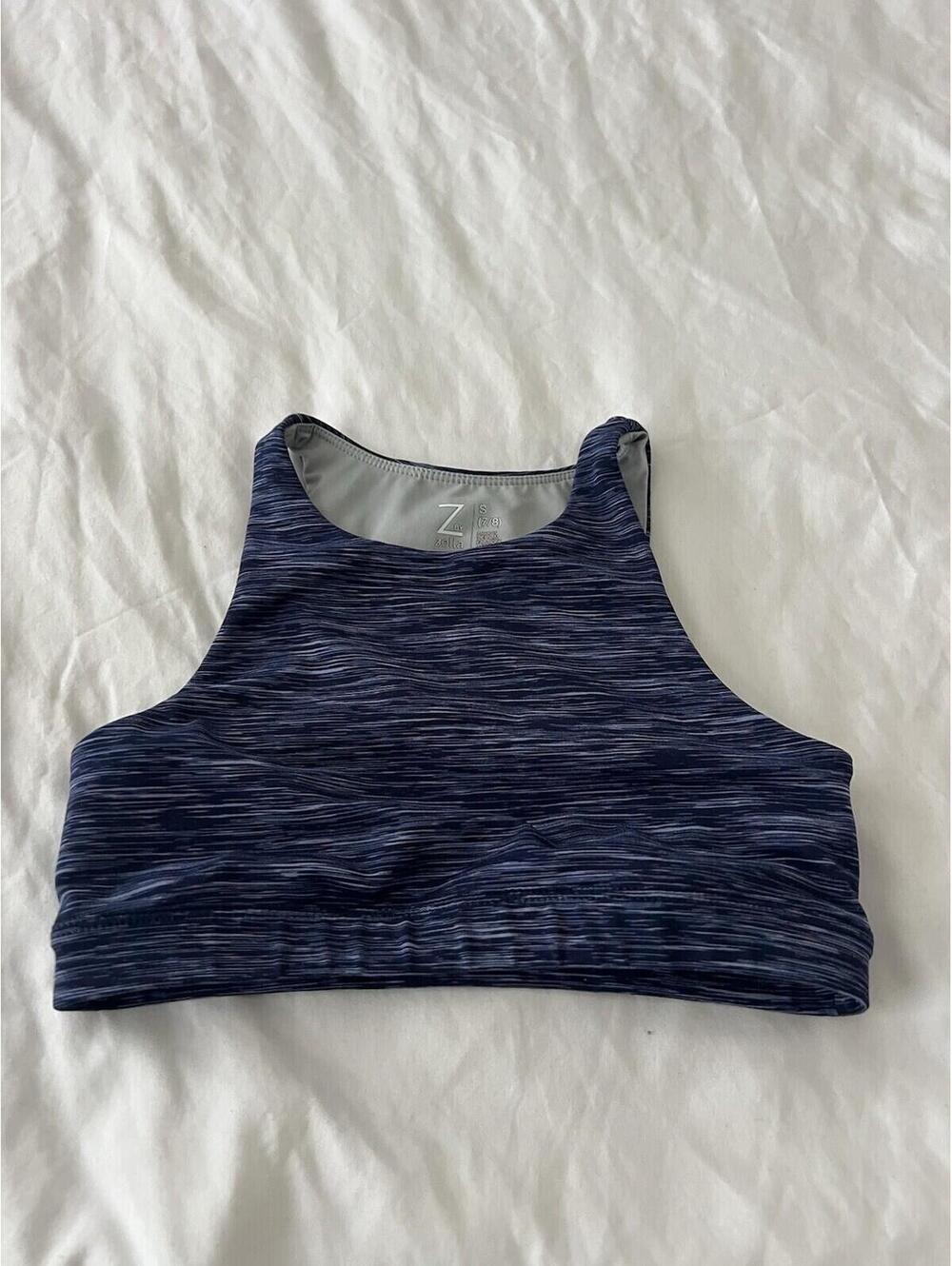 Zella Girls Sports Bra Size Small Blue 383